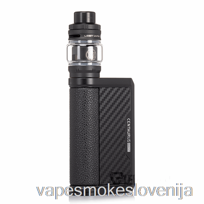 Vape Za Enkratno Uporabo Izgubljen Vape Centaurus Q200 Začetni Komplet [centaurus Tank] črna Ogljikova Vlakna